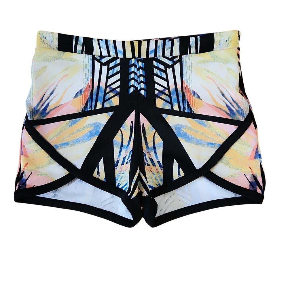 Material Girl women's colorful medium shorts